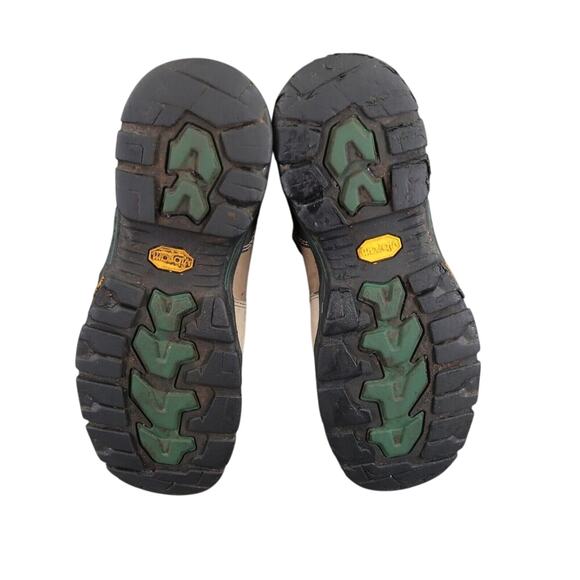 Danner Boots Women 9 Work Leather Vicious 4" Safety Toe Waterproof Lace Up Brown - Picture 13 of 15